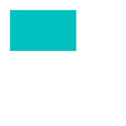 شکل مستطیل رسم شده با کتابخانه Pillow در پایتون