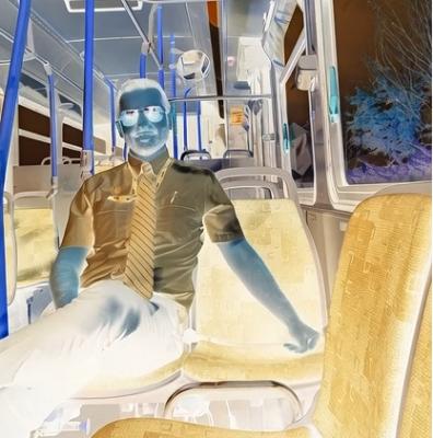 اجرای دستی عملیات وارونگی رنگ