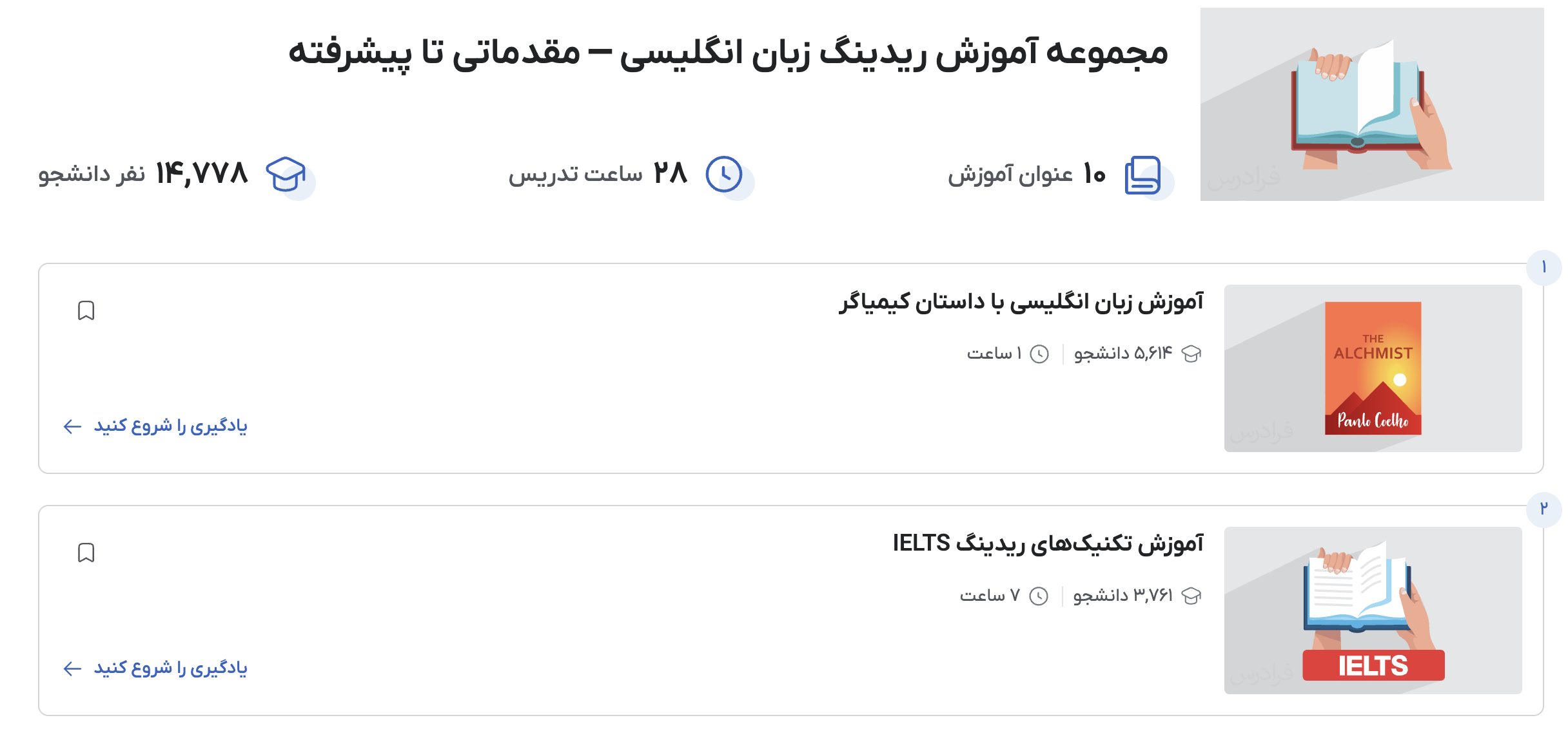 تصویر فیلم‌های آموزش زبان انگلیسی در فرادرس