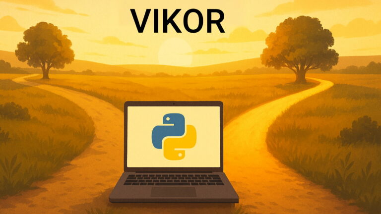 پیاده سازی VIKOR با پایتون – به زبان ساده