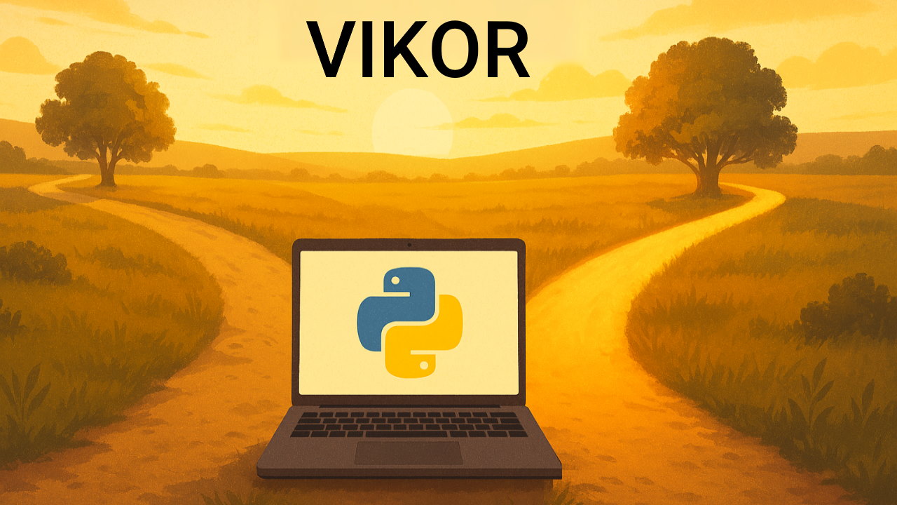 پیاده سازی VIKOR با پایتون – به زبان ساده