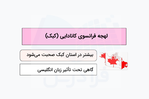 لهجه فرانسوی کانادایی