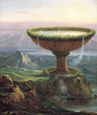 نقاشی «جام تایتان» از «توماس کول»