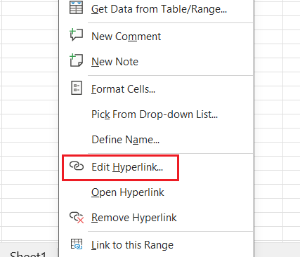 ویرایش لینک-لینک کردن در اکسل