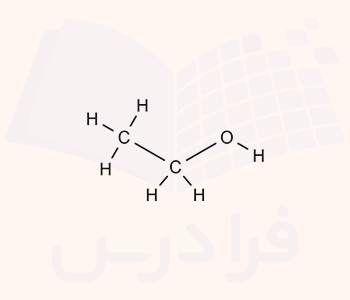 فرمول ساختاری ماده اتانول