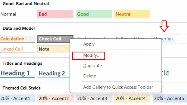 انتخاب قسمت اصلاح لینک-hyperlink-edit