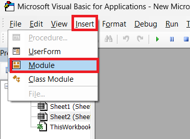 ورود به محیط برنامه‌نویسی اکسل- لینک کردن در اکسل