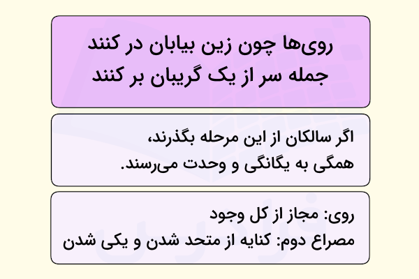 آرایه ها و معنی درس سیمرغ فارسی دوازدهم