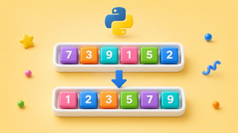 sort در پایتون چیست؟ – به زبان ساده با مثال و کد