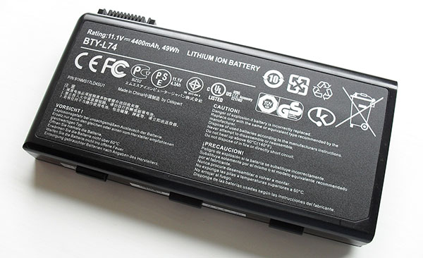 باتری یون لیتیم لپتاپ
