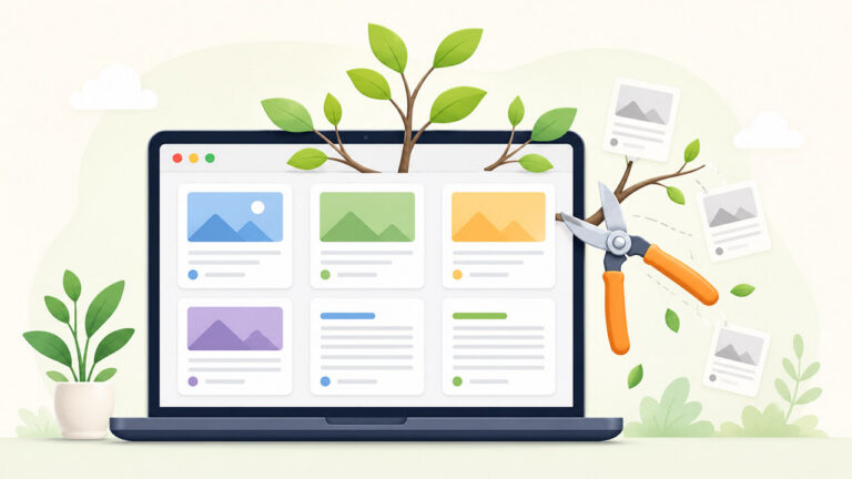 هرس محتوا یا Content Pruning چیست؟ – به زبان ساده