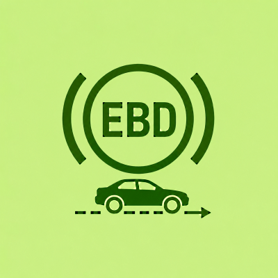 علامت هشدار ترمز EBD