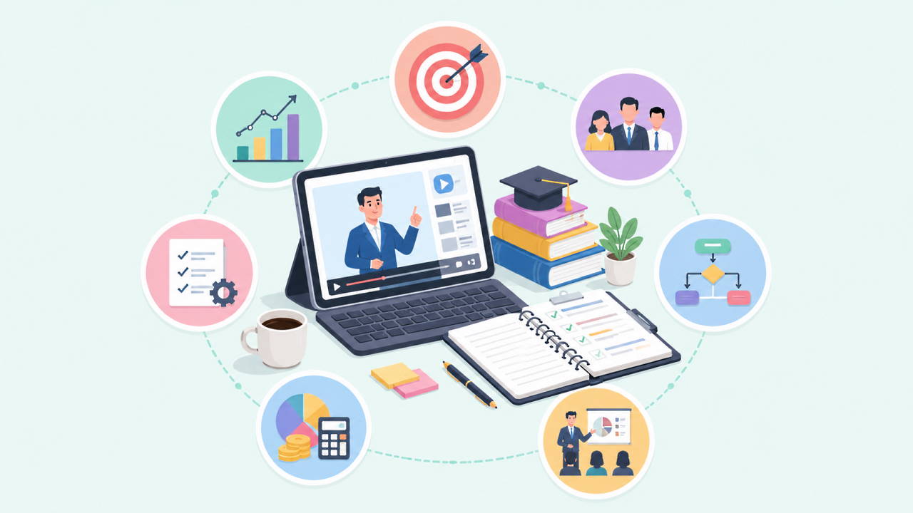 دروس کنکور ارشد مدیریت + منابع یادگیری و آمادگی با