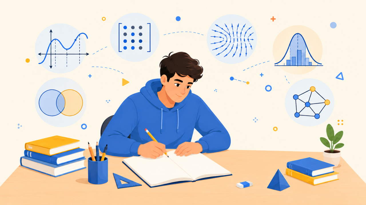 دروس کنکور ارشد ریاضی + منابع یادگیری و آمادگی با