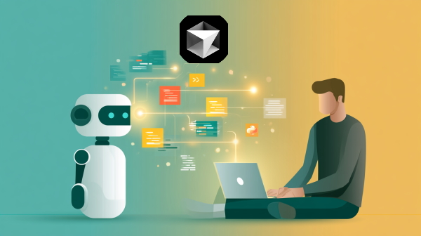 برنامه نویسی در حال اجرای کدنویسی حسی به کمک Cursor AI