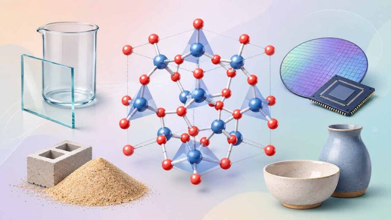 سیلیس چیست؟ – انواع و کاربردها + فرمول شیمیایی