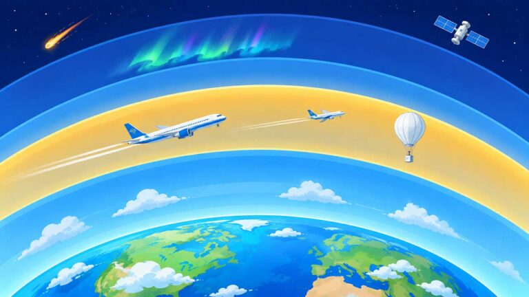 استراتوسفر چیست؟ – به زبان ساده + ویژگی‌ها