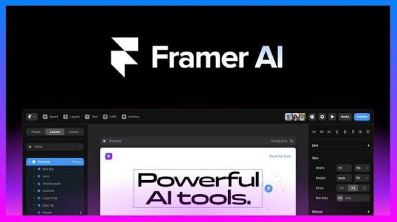 «Framer AI» بیشتر برای کاربرانی مناسب است که طراحی و ظاهر وب‌سایت برایشان اهمیت زیادی دارد.