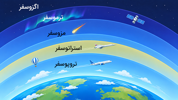 لایه های اتمسفر - استراتوسفر چیست