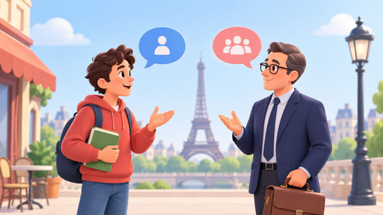 تفاوت tu و vous در زبان فرانسه – کاربرد و مثال به زبان ساده