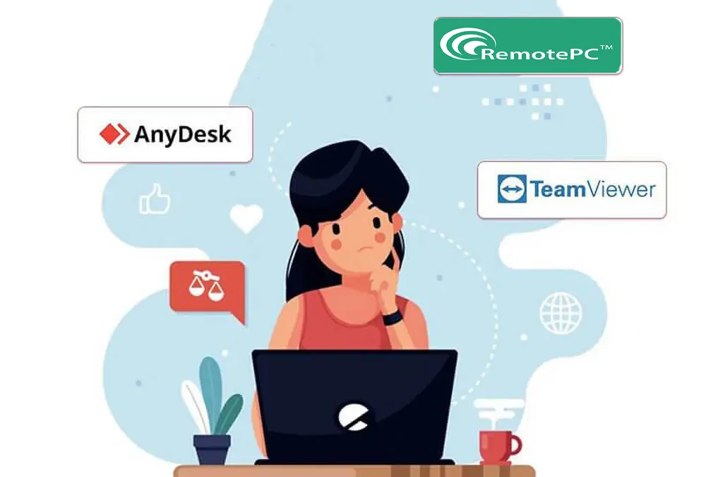 AnyDesk یا TeamViewer یا RemotePC کدام بهتر است؟