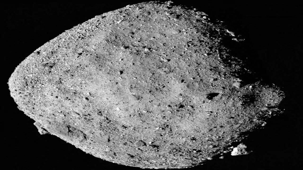 فرود روی سیارک بنو — تصویر نجومی