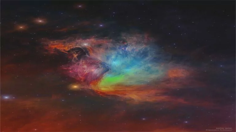 خوشه پروین در نور فروسرخ — تصویر نجومی ناسا