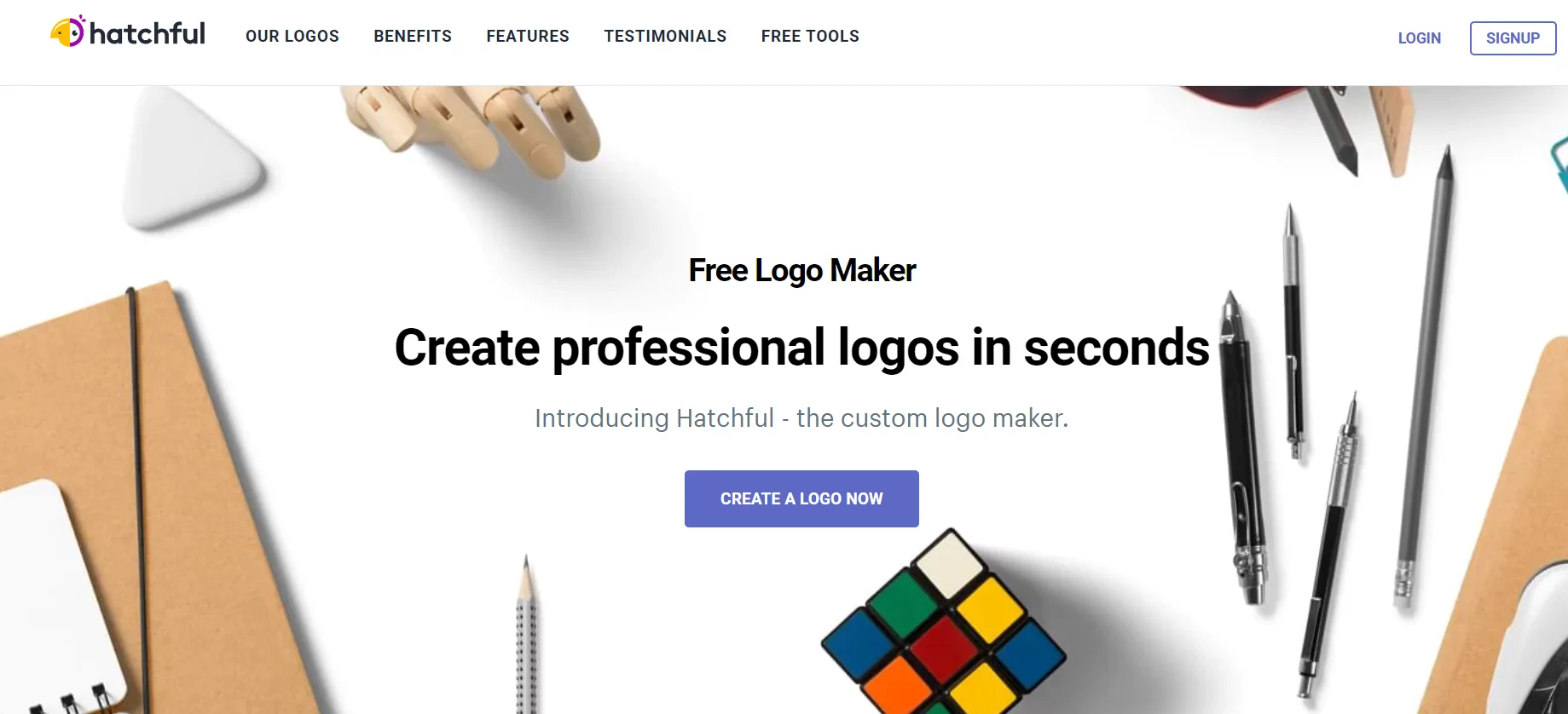 وب سایت Hatchful برا طراحی لوگو