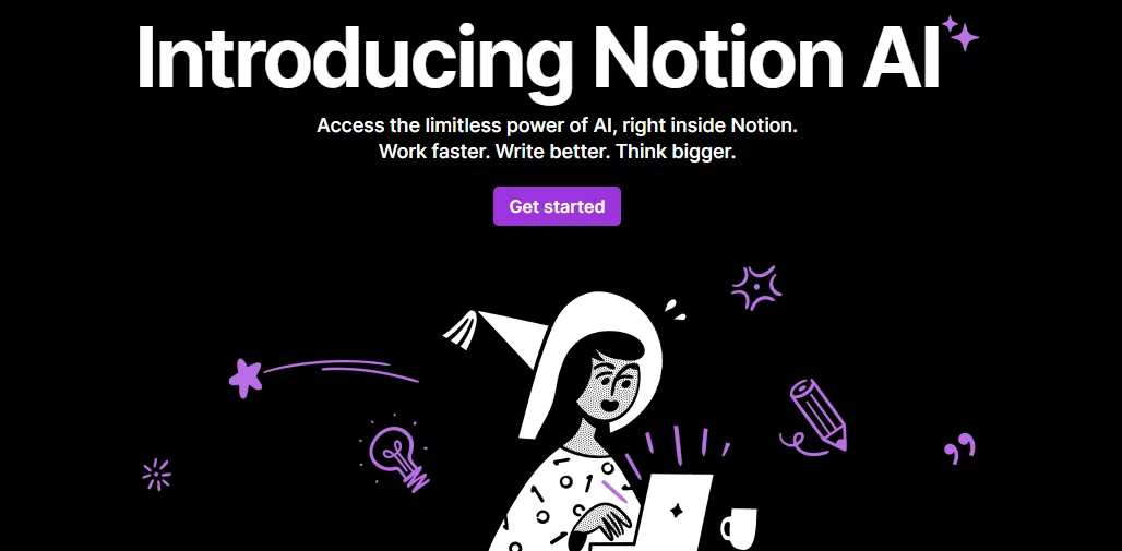 سایت هوش مصنوعی Notion برای مدیریت پروژه و کسب و کار