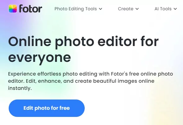 سایت طراحی لوگو با هوش مصنوعی fotor