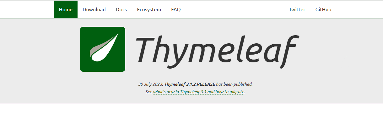 Thymeleaf یکی از فریم ورک های جاوا
