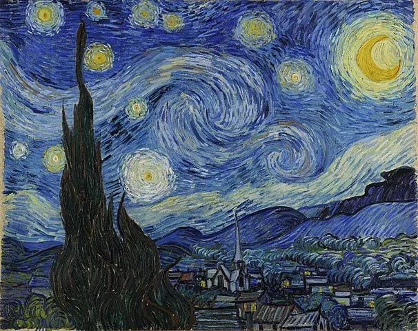 نقاشی شب پرستاره وینست ون گوگ در سبک اکسپرسیونیسم - اکسپرسیونیسم چیست