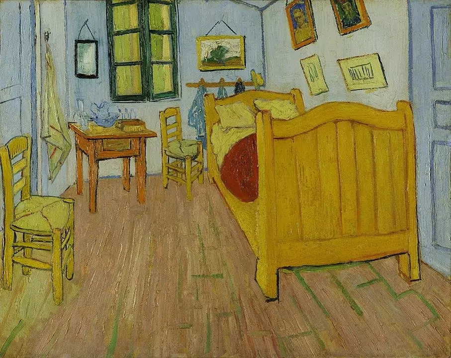 نقاشی اتاق خواب ارل اثر van gogh