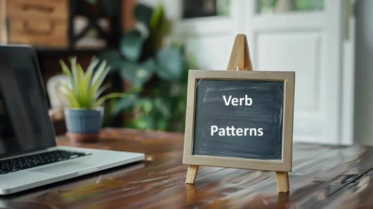 گرامر Verb Patterns – به زبان ساده با مثال و تمرین